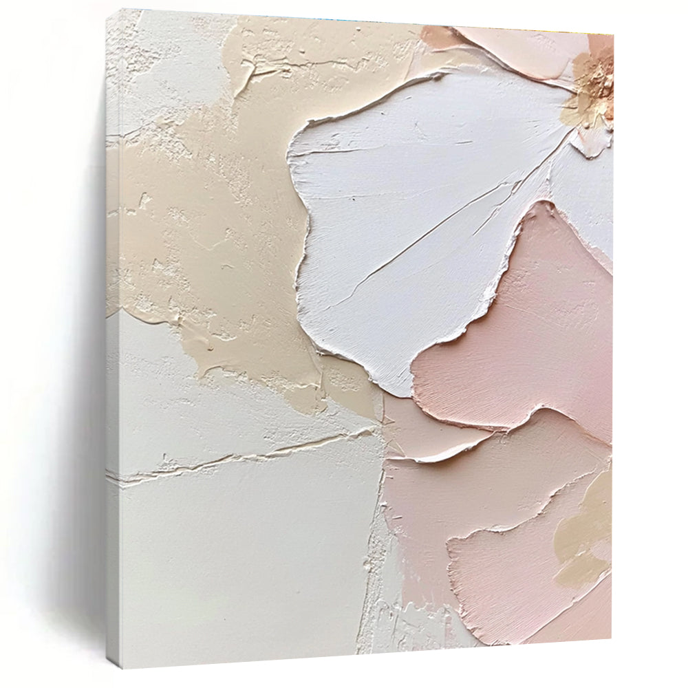 Pastel Abstract Petals Painting with Delicate Beauty WINK427