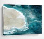 Aerial Island Abstract Painting for Beach Resorts YHT125