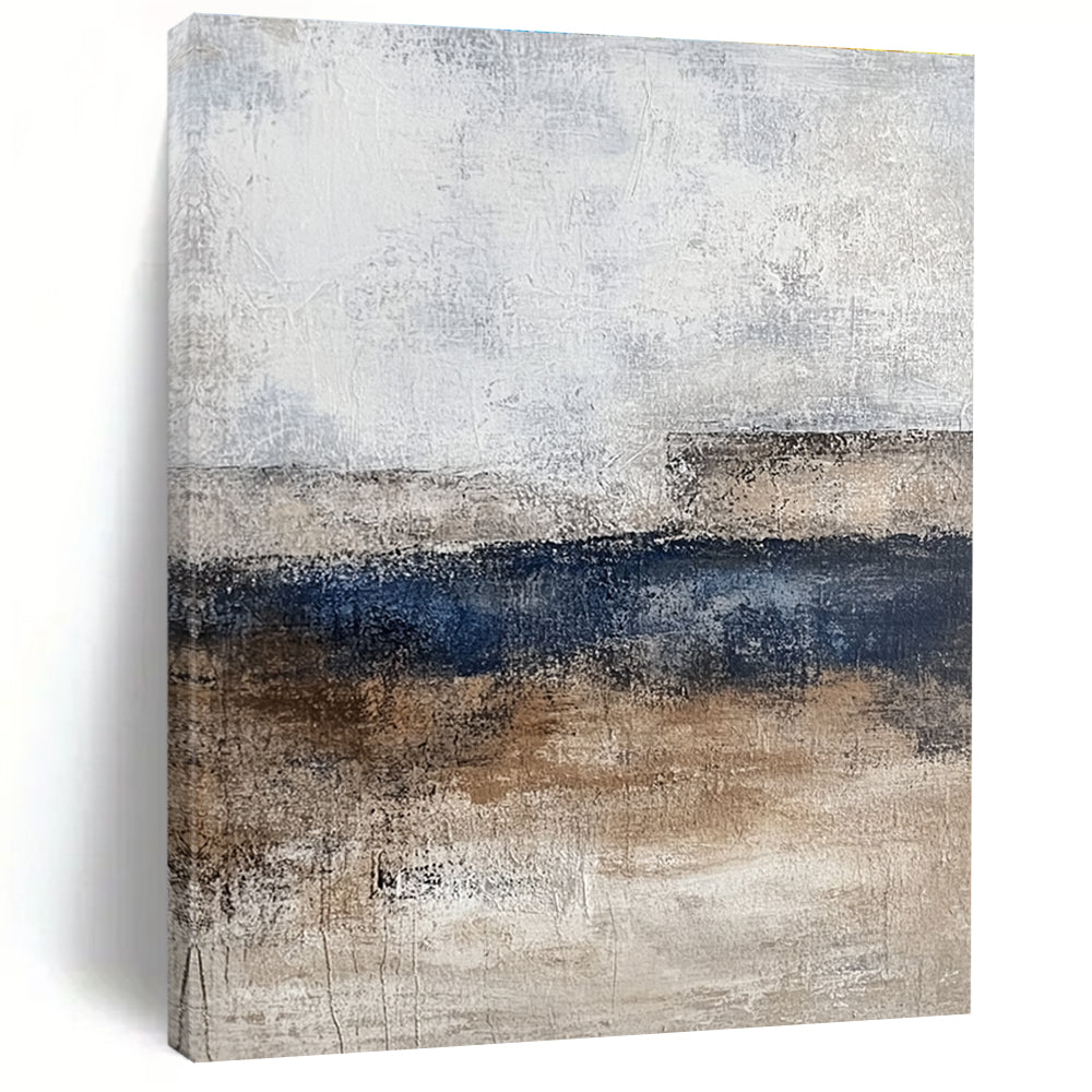 Neutral Tones Abstract Painting with Subtle Sophistication WINK340