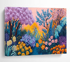Fantasy Garden Abstract Painting for Bohemian - Style Cafes YHT418
