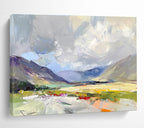 Abstract Mountain Landscape  Expressive Terrain ABS064