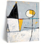 Geometric Shapes Abstract Painting for Modern - Styled Lofts GAB1087