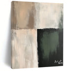 Contrasting Color Blocks Abstract Painting of Modern Simplicity GAB0208