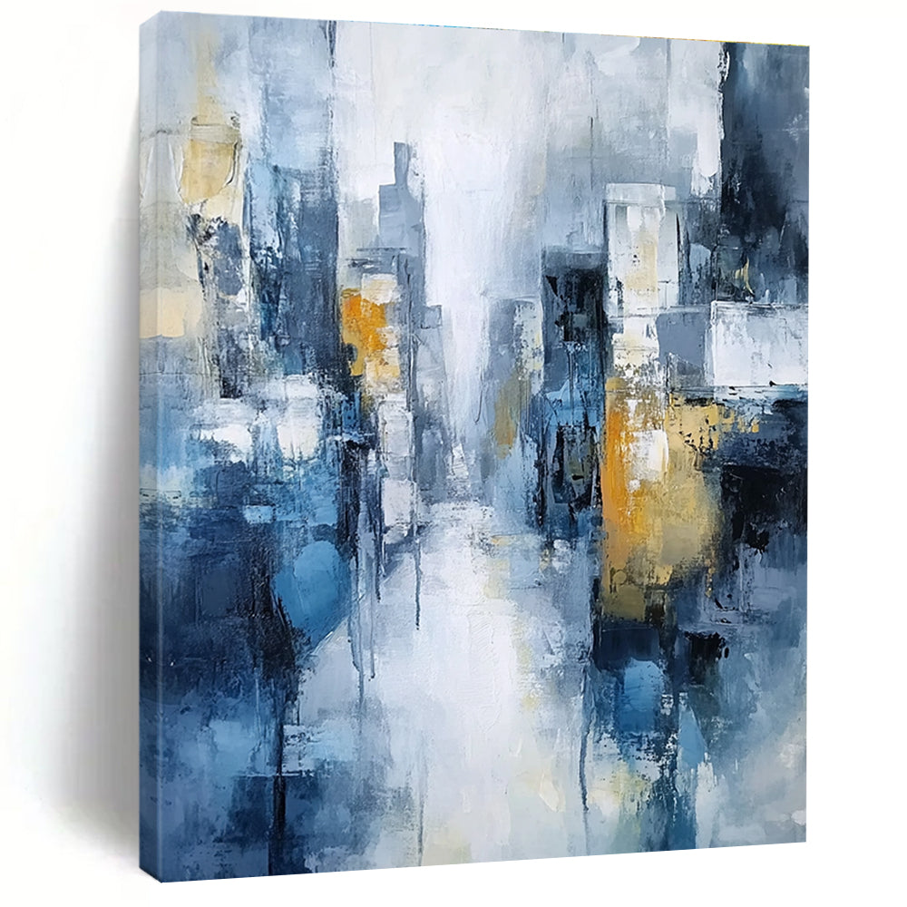 Cityscape Abstract Painting for Modern Lofts GAB0749