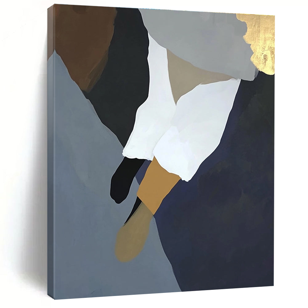 Abstract Body Parts Painting with Geometric Shapes GAB0054