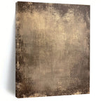 Textured Brown Background Abstract Painting with Rustic Charm WINK031