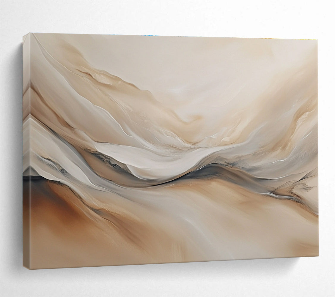 Flowing Neutral Abstract  Serene Movement ABS039
