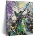 Vibrant Abstract Chaos Painting for Modern Art Gallery Installations GAB1297