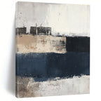 Neutral Tone Abstract - Minimalist Textured Abstract Painting GAB0653