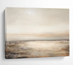 Neutral Seaside Abstract Painting for Calm Spaces YHT101