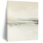 Calming Soft - Toned Abstract Landscape for Neutral Interiors HENG224