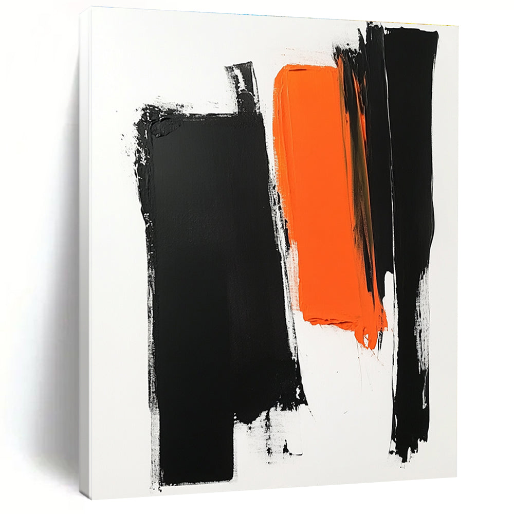 Bold Brushstrokes Abstract Painting with Raw Expression WINK187