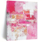 Pink Abstract Painting with Vibrant Softness WINK727