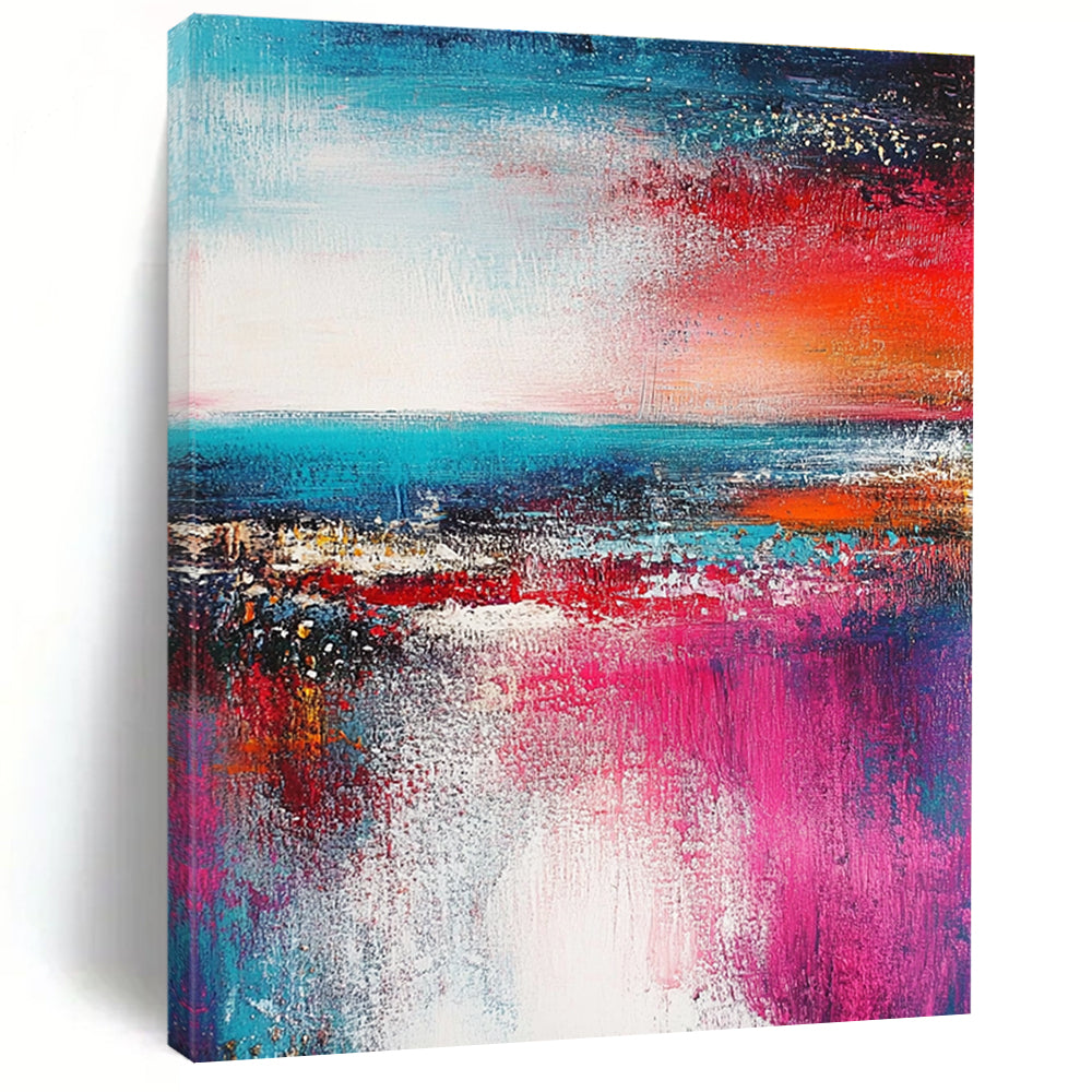 Coastal Abstract - Dynamic Seaside Art GAB0546