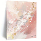 Pink and Gold Abstract Elegant Abstract Painting GAB0361