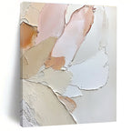 Pastel Abstract Layers Painting with Soft Elegance WINK404