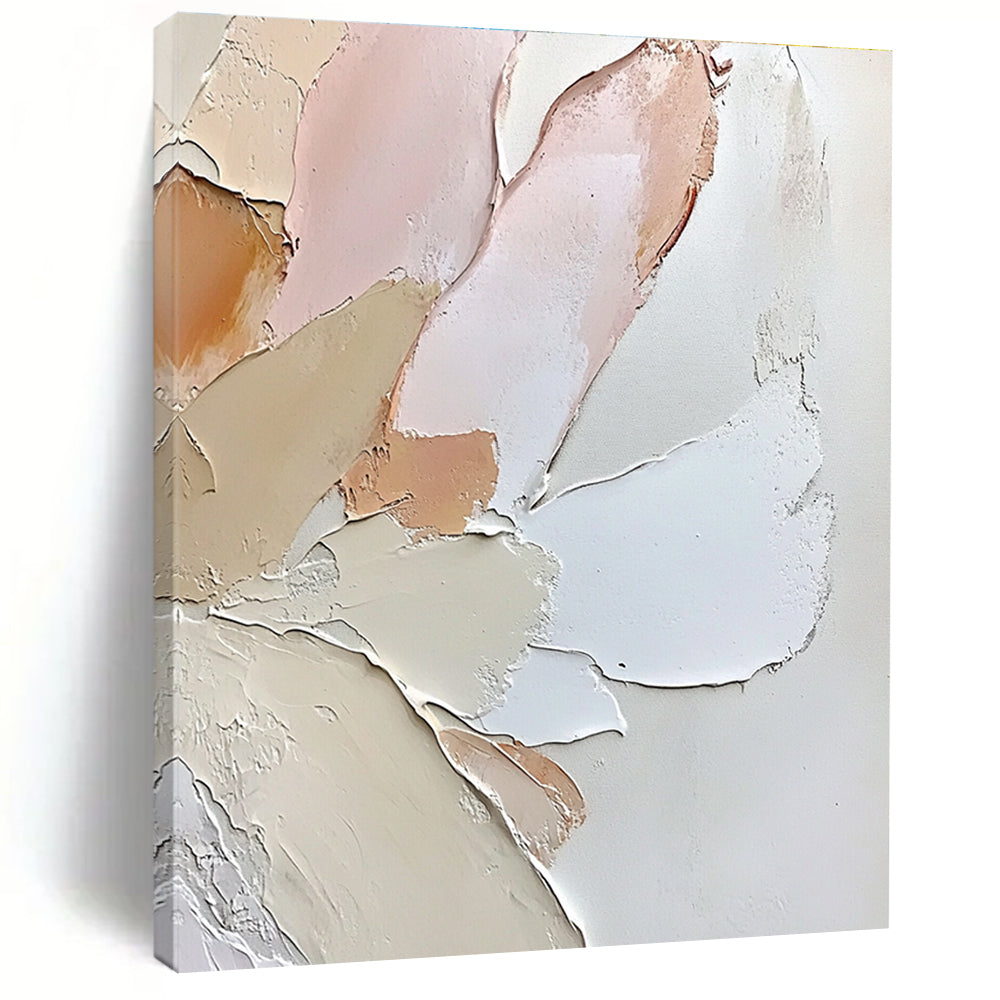 Pastel Abstract Layers Painting with Soft Elegance WINK404