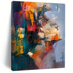 Dynamic Abstract Portrait of a Face Painting for Artistic Spaces HENG285