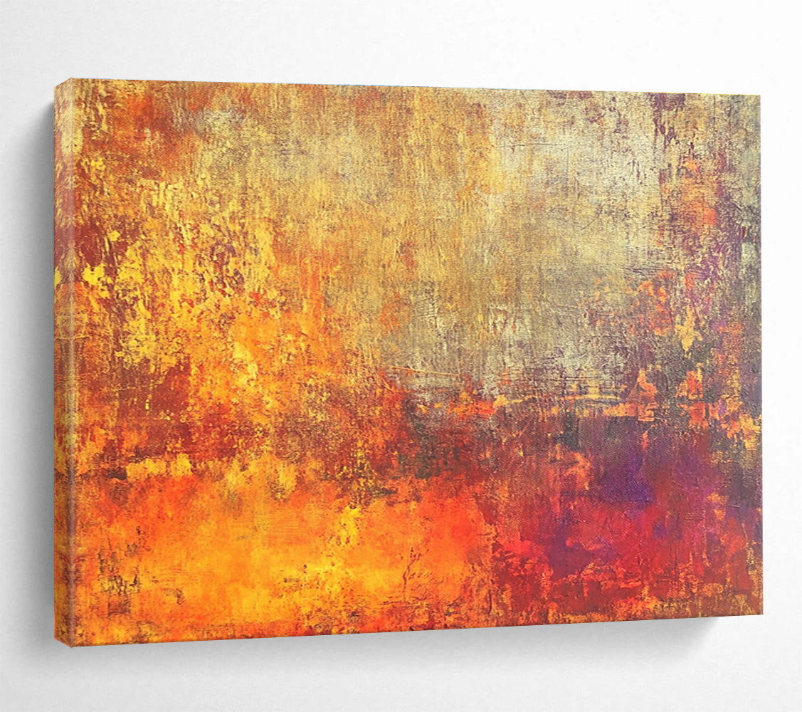 Warm Toned Abstract - Emotions in Heat ABS024