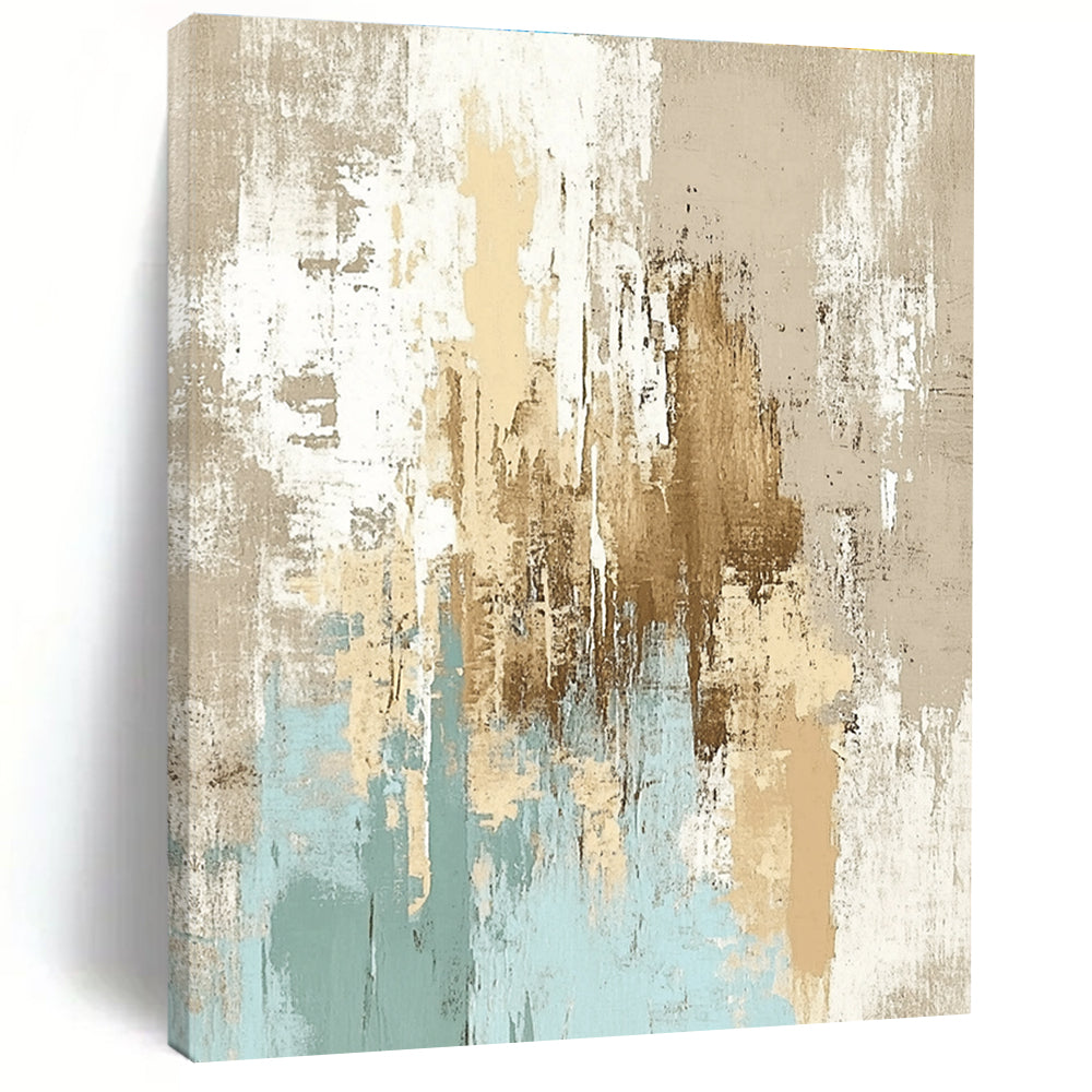 Soft Tones Abstract Painting with Gentle Tranquility WINK335