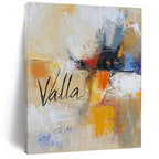 Colorful Abstract Painting with “Valla” for Personalized Art Spaces GAB1059
