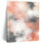 Soft - Blended Abstract Painting with Muted Tones WINK872