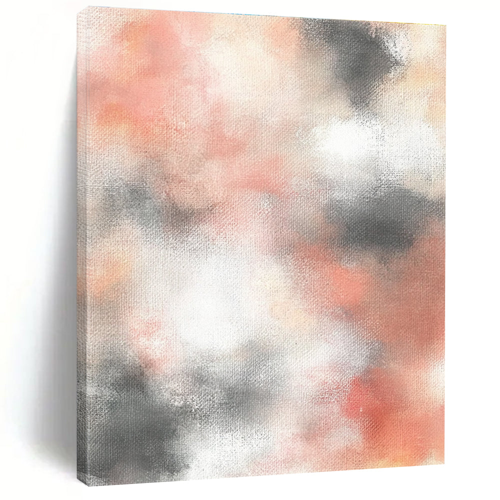Soft - Blended Abstract Painting with Muted Tones WINK872