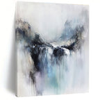 Waterfall Abstract - Ethereal Landscape Art GAB0547