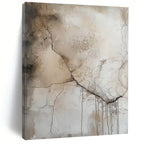 More Cracked Wall Abstract Painting with Enhanced Texture WINK565