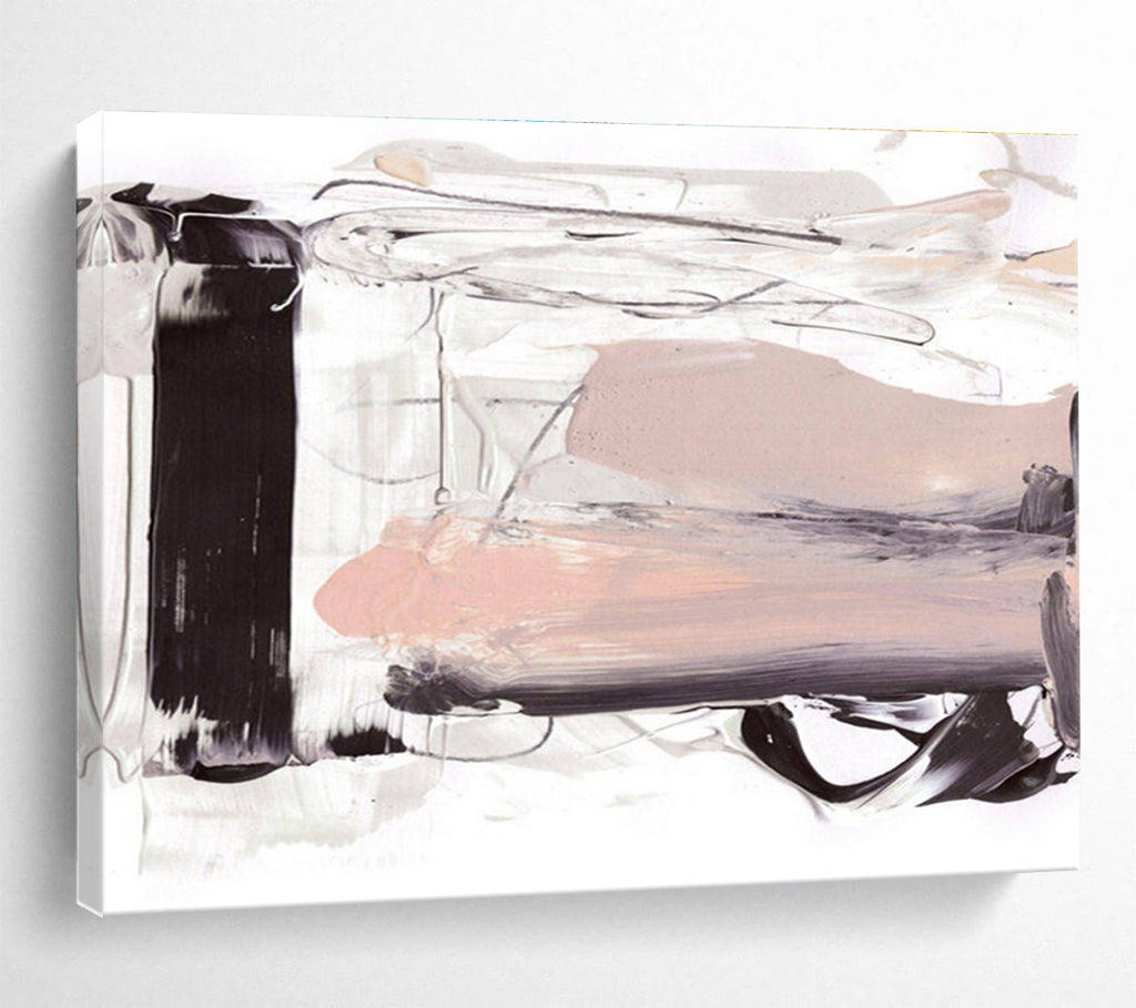 Elegant Tone Abstract Painting for Sophisticated Lounges YHT143