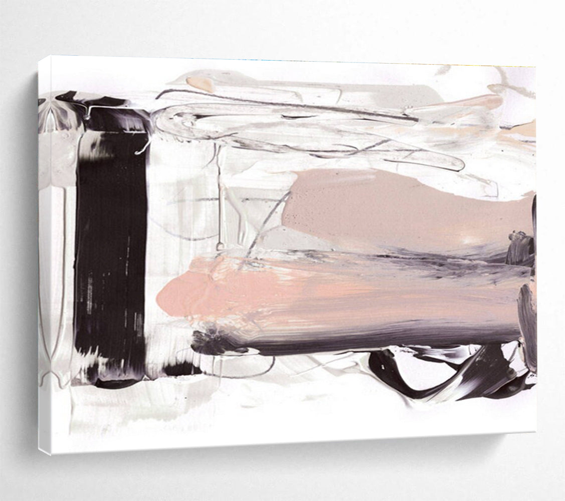 Elegant Tone Abstract Painting for Sophisticated Lounges YHT143