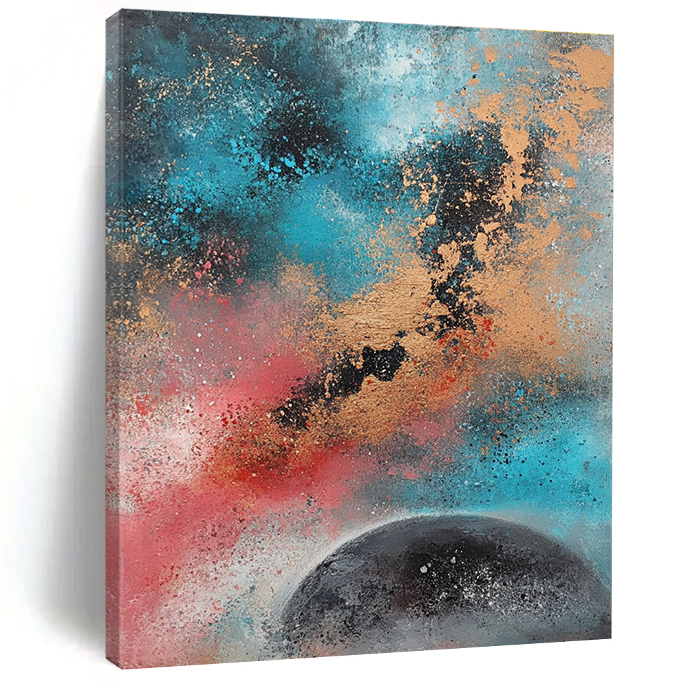 Cosmic Abstract Scene Painting with Mysterious Allure WINK333