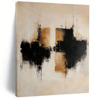 Reflection Abstract Painting with Ethereal Mystery WINK775