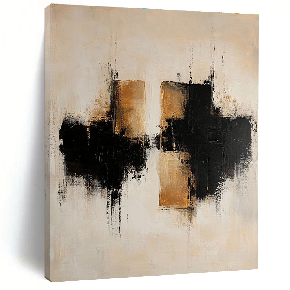 Reflection Abstract Painting with Ethereal Mystery WINK775