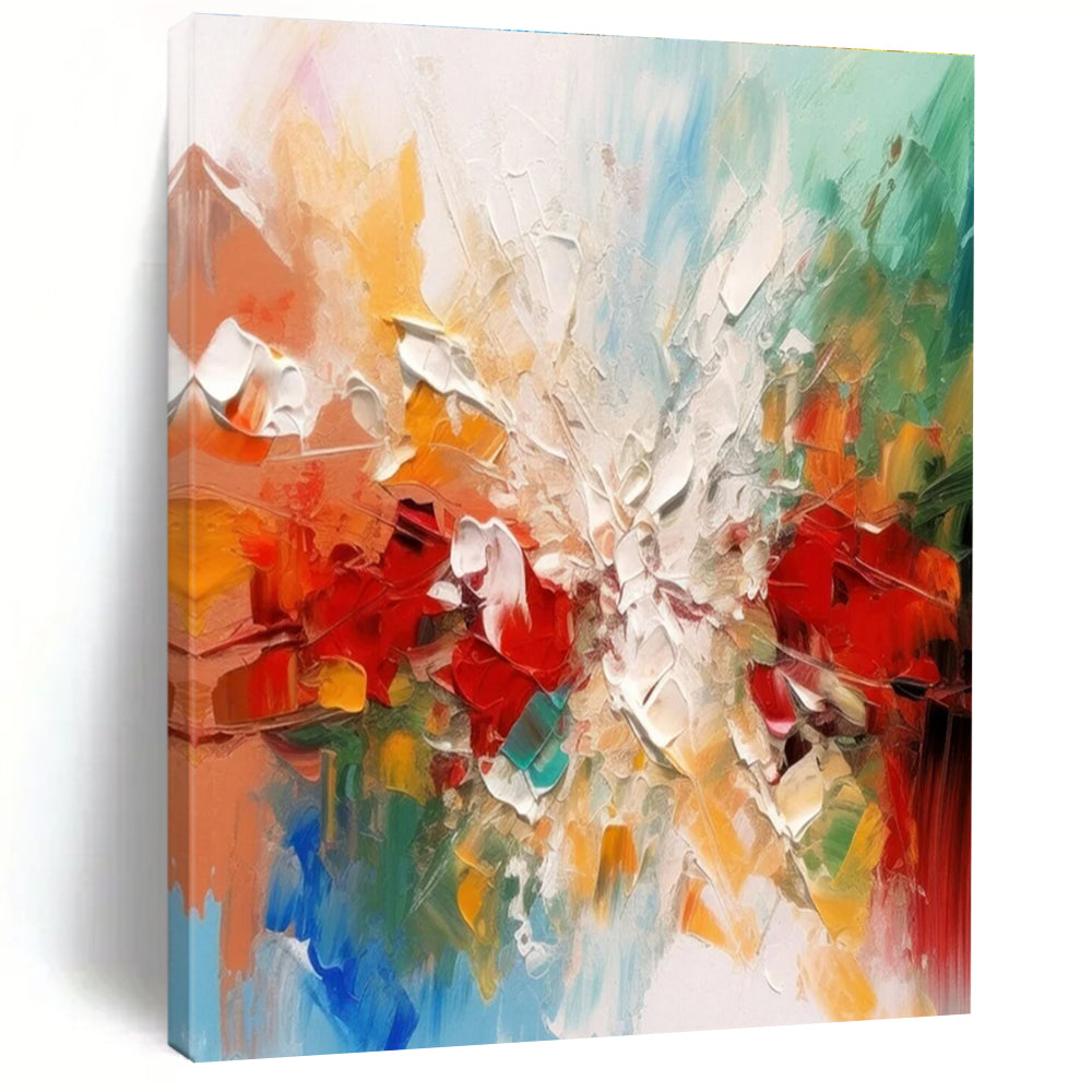 Colorful Explosion Abstract Painting for Artistic Event Venues HENG079