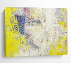Vibrant Abstract Expression Painting with Bold, Energetic Colors ABS528