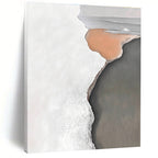 Coastal Abstract Painting for Nautical - Themed Bedrooms GAB1033