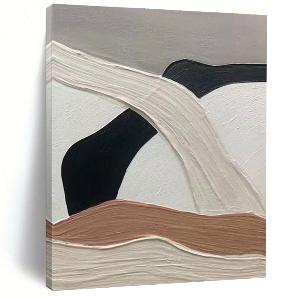 Minimalist Color - Block Abstract Painting for Contemporary Home Offices HENG522