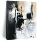 Monochrome Abstract by Anthony Painting for Industrial - Chic Home Offices GAB1195