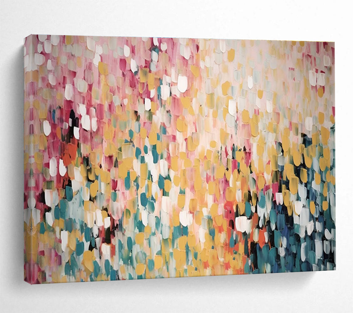 Pastel Dot Abstract Painting for Feminine Boutiques YHT166