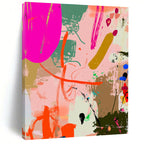 Colorful Abstract Doodles Painting for Creative Studios GAB0972