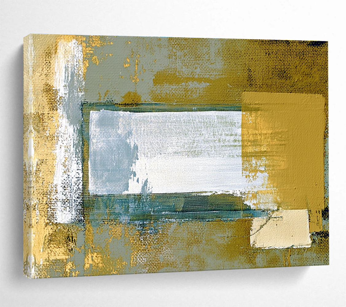 Abstract Gold and Gray - Modern Sophistication ABS017