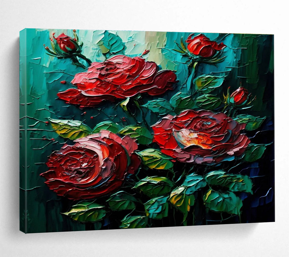Sea Wave Power Abstract Painting for Nautical - Themed Home Theaters YHT306