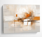 Light Tones Abstract Painting for Airy Spaces YHT096