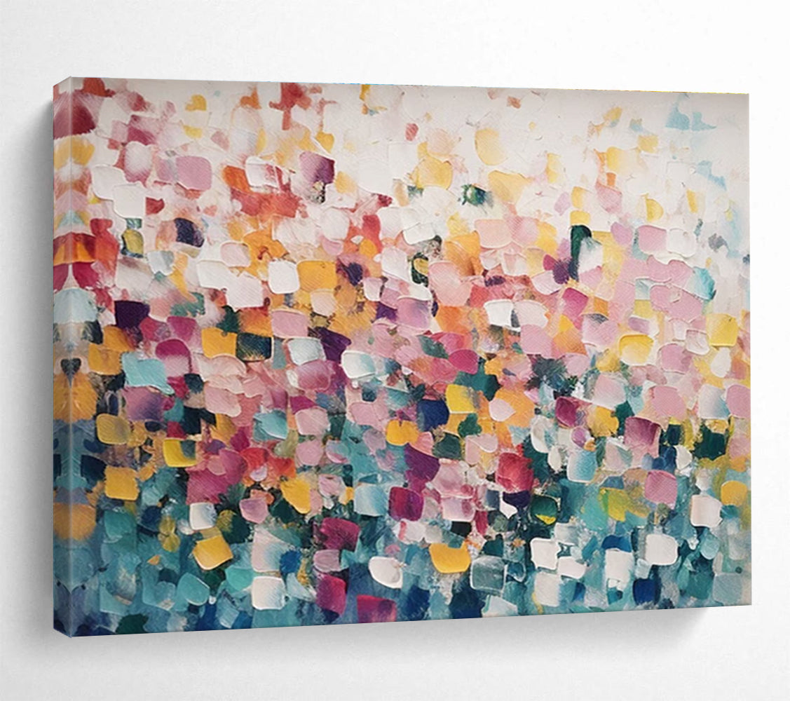 Rainbow Dot Abstract Painting for Art - Lovers’ Studios YHT162