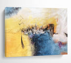 Color Fusion Abstract Painting for Art Galleries YHT156