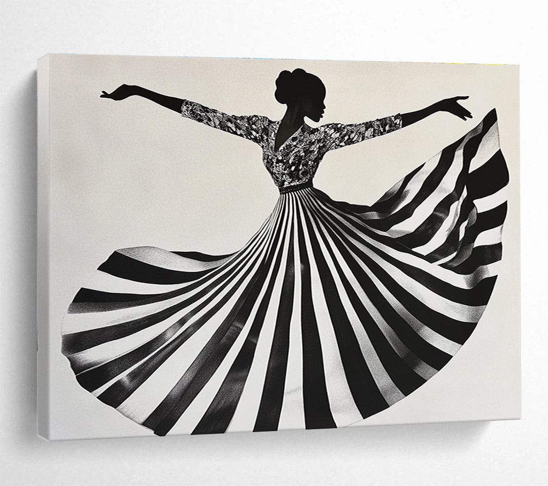 Dancing Silhouette - Grace in Motion ABS020