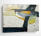 Geometric Abstract Modern Painting for Contemporary Spaces YHT037