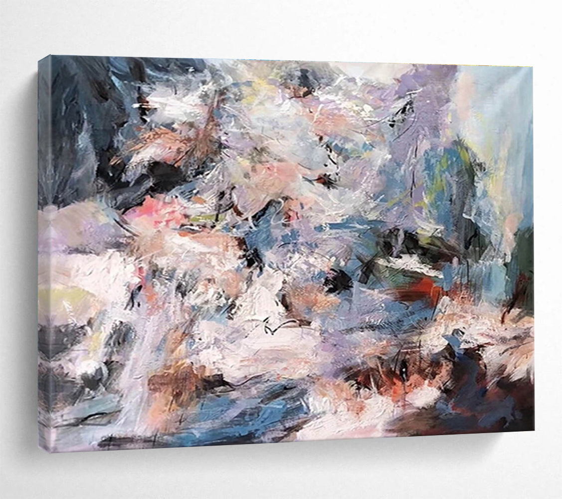 Vivid Chaos Abstract Painting for Creative Art Studios YHT151
