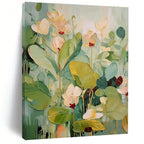 Textured Floral Bouquet Painting for Botanical - Inspired Spaces HENG319